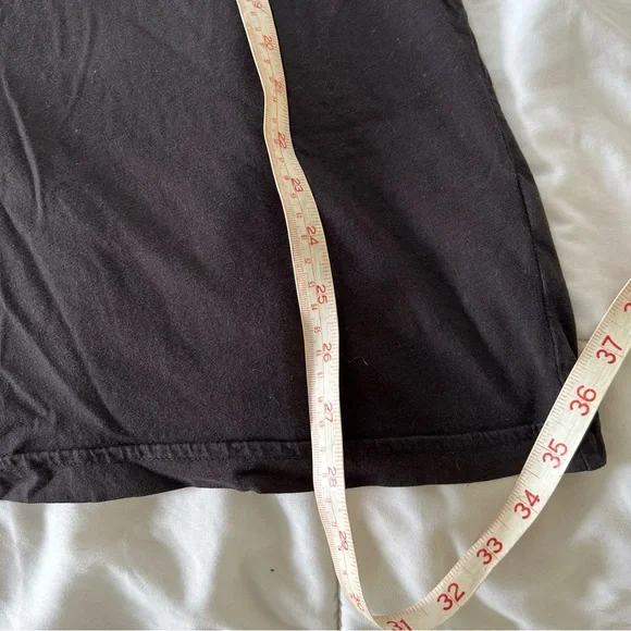 Patagonia Men's Black Short Sleeve T shirt slim fit organic - Picture 6 of 6